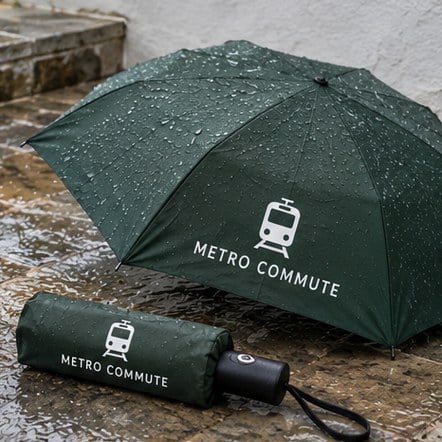 Custom Compact Folding Umbrellas