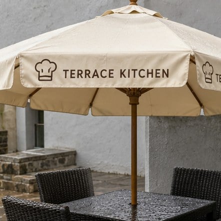 Custom Patio Market Umbrellas